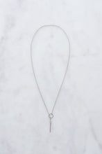 Load image into Gallery viewer, Silver Threader Necklace
